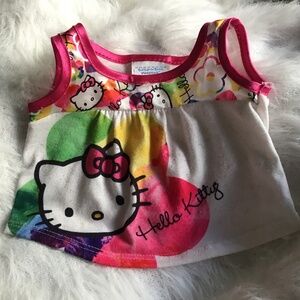 Hello kitty bear top